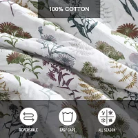 Eddie Bauer Flower Field Cotton Quilt Set