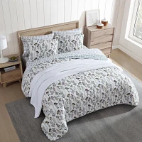 Eddie Bauer Flower Field Cotton Quilt Set