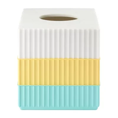 IZOD Clubhouse Stripe Tissue Box Covers