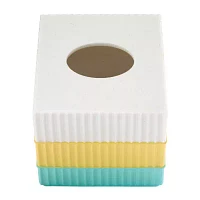 IZOD Clubhouse Stripe Tissue Box Cover