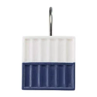 IZOD Clubhouse Stripe Shower Curtain Hooks