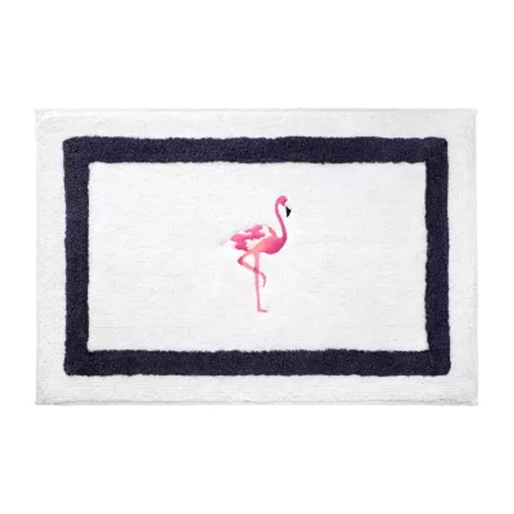 IZOD Flamingo Bath Rug