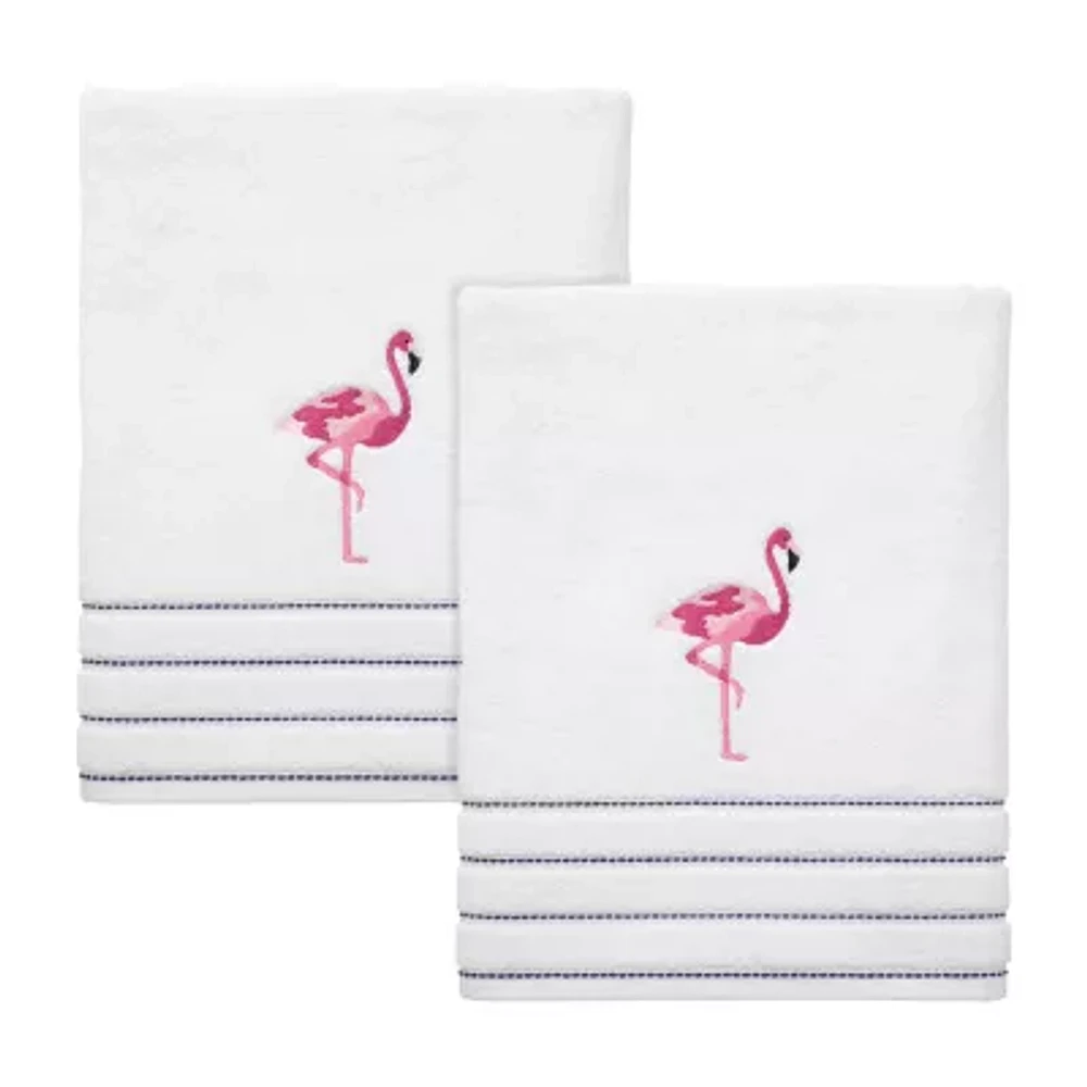 IZOD Flamingo 2-pc. Bath Towel