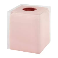 IZOD Marina Pink Tissue Box Cover