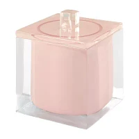 IZOD Marina Pink Bathroom Canister