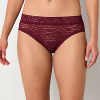 Ambrielle Everyday Lace High Cut Panty