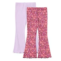 Okie Dokie Toddler & Little Girls 2-pc. Flare Full Length Leggings