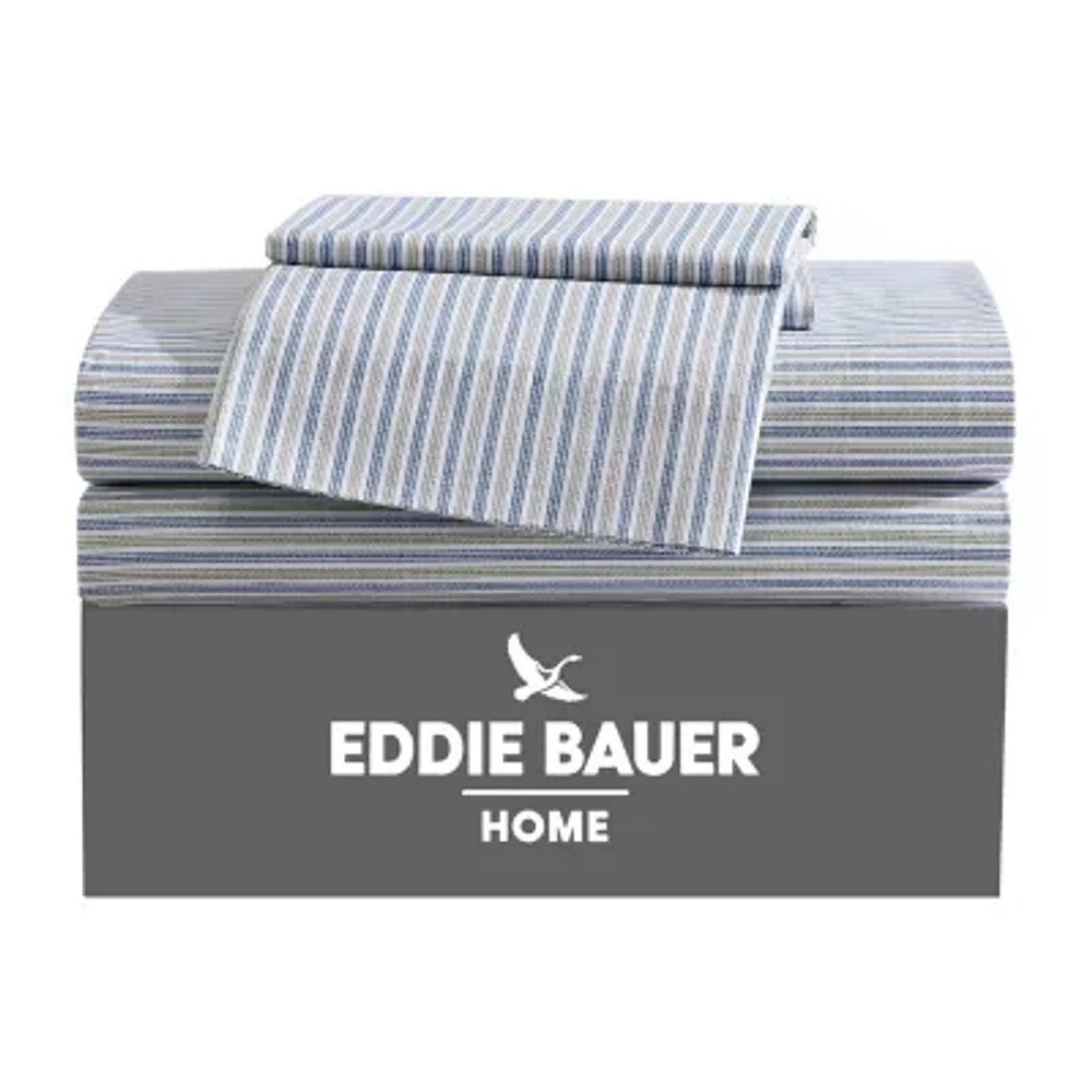 Eddie Bauer Ticking Stripe Sheet Set