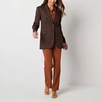 Worthington Womens Boxy Fit Blazer