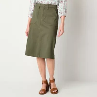 St. John's Bay Womens A-Line Skirt