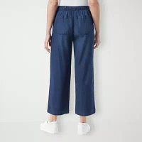 Gloria Vanderbilt Soft Fluid Lyocell High Rise Cropped Pants