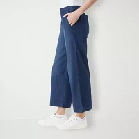 Gloria Vanderbilt Soft Fluid Lyocell High Rise Cropped Pants