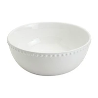 Fieldcrest Beaded 2-pc. Ceramic Serving Bowl