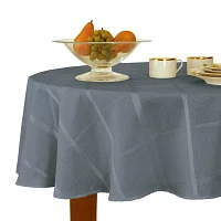 Elrene Home Fashions Elegance Plaid Jacquard Tablecloth