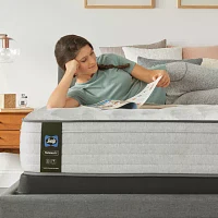 Sealy® Diggens Medium Euro Top - Mattress + Box Spring