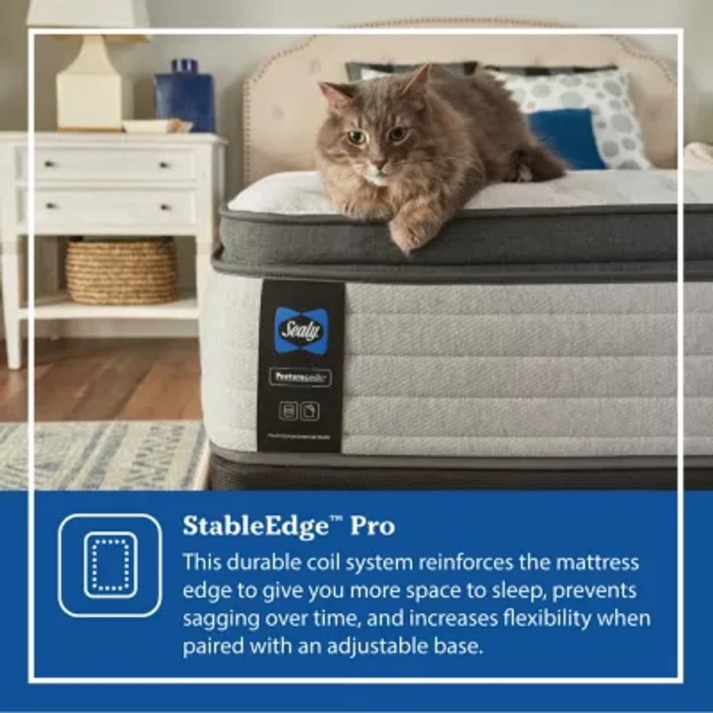 Sealy® Diggens Soft Pillow Top - Mattress + Box Spring