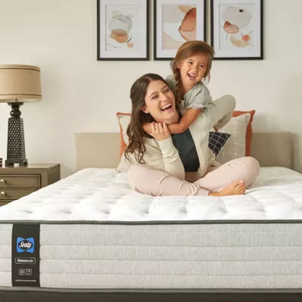 Sealy® Diggens Medium Tight Top - Mattress + Box Spring