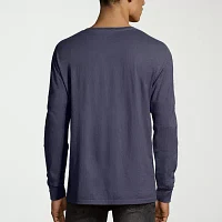 Hanes Men's ComfortWash Garment-Dyed Long Sleeve Tee