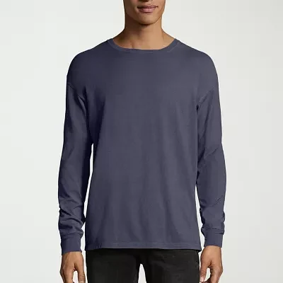 Hanes Men's ComfortWash Garment-Dyed Long Sleeve Tee