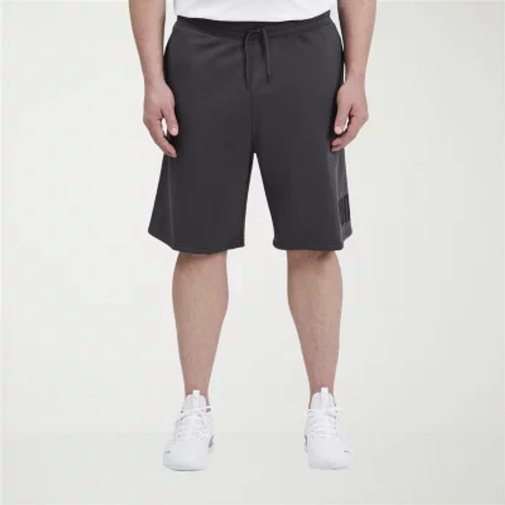 PUMA 10" Mens Big and Tall Mid Rise Workout Shorts