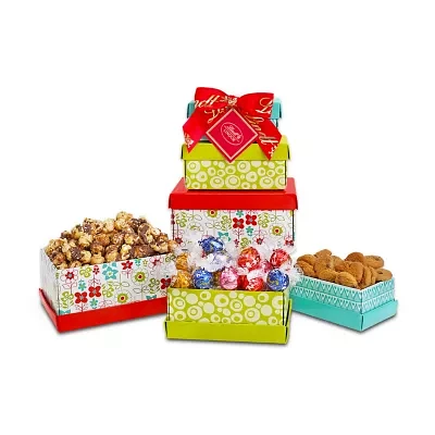 Alder Creek Lindt Springtime Collection Tower Chocolate Gift Set