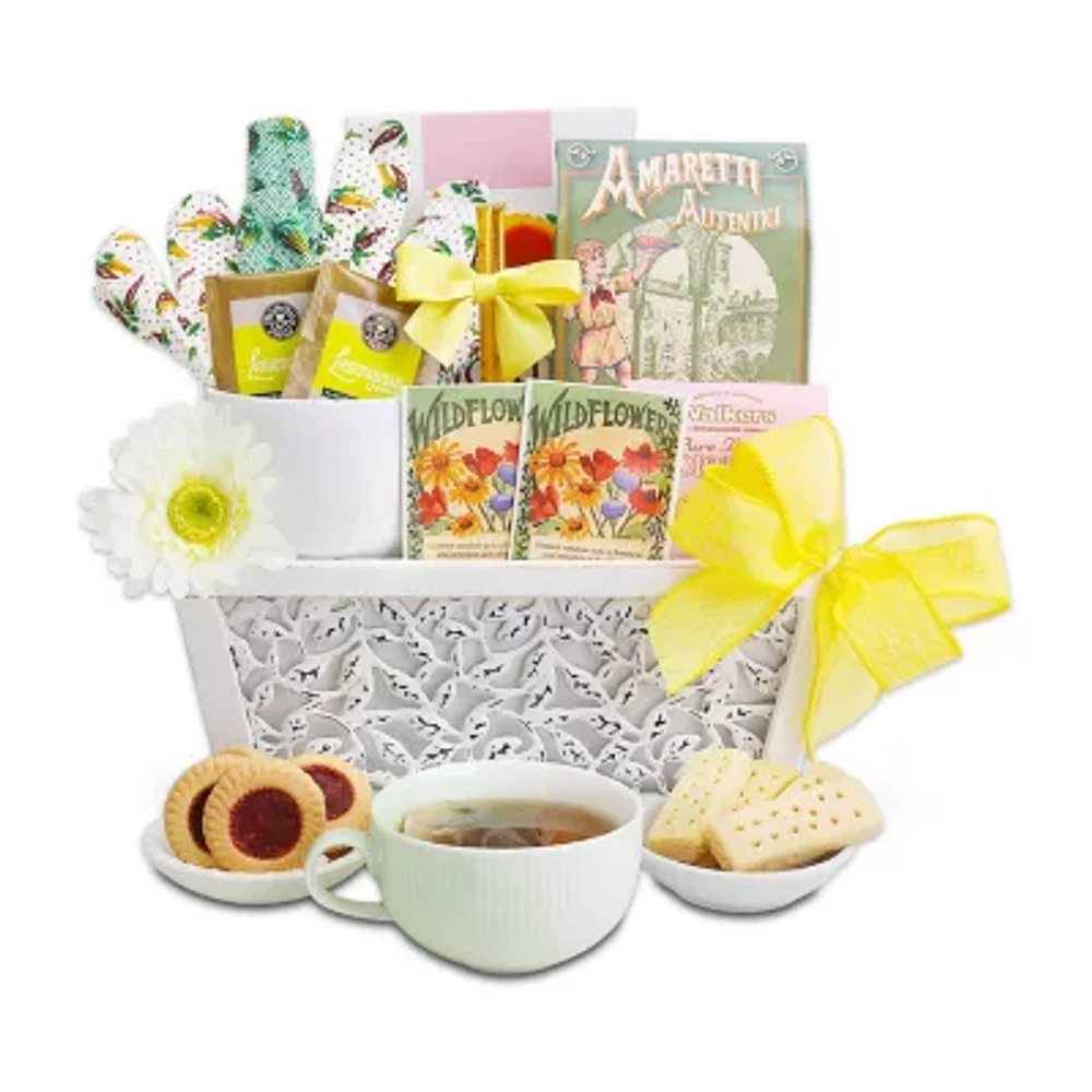 Alder Creek Planting The Seeds Of Spring Gift Basket Food Set