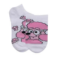 6 Pair Bluey Quarter Ankle Socks Girls