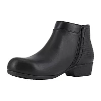 Rockport Works Womens Rk751 Round Steel Toe Work Shoes