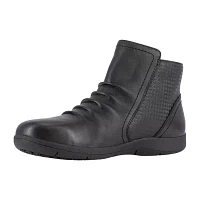 Rockport Works Womens Rk762 Round Steel Toe Work Shoes