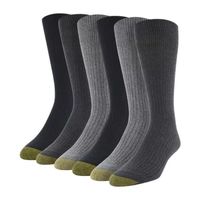 Gold Toe Stanton 6 Pair Crew Socks Mens