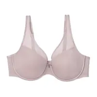 Curvy Couture Sheer Mesh Plunge T-Shirt Bra- 1310