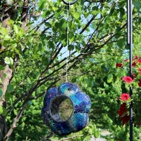 Net Health Shops Indigo Flower Fly-Through Bird Feeders