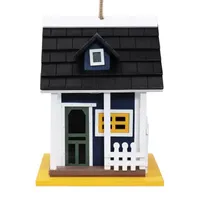 Net Health Shops Wood With Solar Led Light Bird Houses