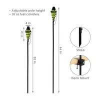 Net Health Shops 2-In-1 Patio Set Of 2 Green Torch