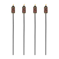 Net Health Shops 3-In-1 Tiki Face Set Of 4 Torch