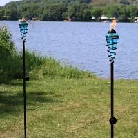 Net Health Shops 2-In-1 Patio Set Of 2 Blue Torch