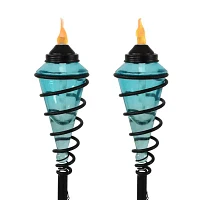 Net Health Shops 2-In-1 Patio Set Of 2 Blue Torch