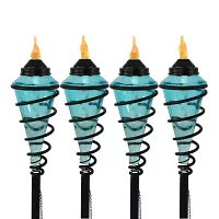 Net Health Shops 2-In-1 Patio Set Of 4 Blue Torch