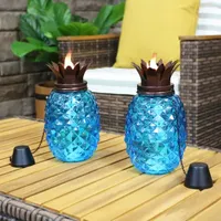 Net Health Shops Blue 3-In-1 Pineapple Set Of 2 Torch