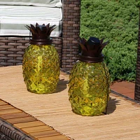 Net Health Shops Yellow 3-In-1 Pineapple Set Of 2 Torch