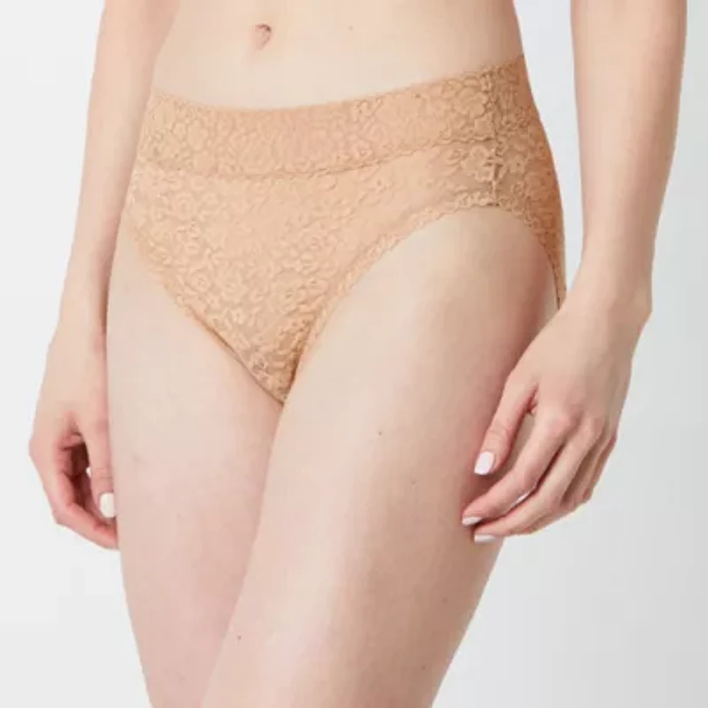 Ambrielle Everyday Lace High Cut Panty