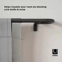 Umbra Twilight Room Darkening Double Curtain Rod