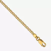 14K Gold 9 Inch Link Ankle Bracelet