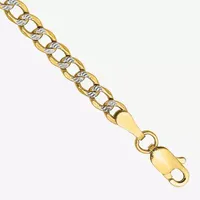 Womens 14K Gold Chain Bracelet