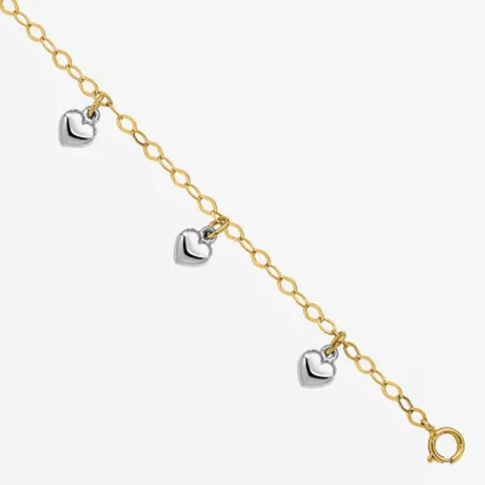 14K White Gold Charm Bracelet - JCPenney