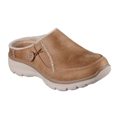 Skechers Womens Easy Going Sundaze Moc Closed Toe Clogs