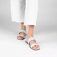 Journee Collection Womens Pegie Flat Sandals