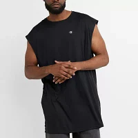 Champion Mens Big and Tall Sleeveless Muscle T-Shirt