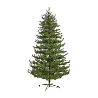 Nearly Natural 9 Foot Pre-Lit Pine Christmas Tree