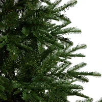 Nearly Natural Layered 8 Foot Pre-Lit Spruce Christmas Tree